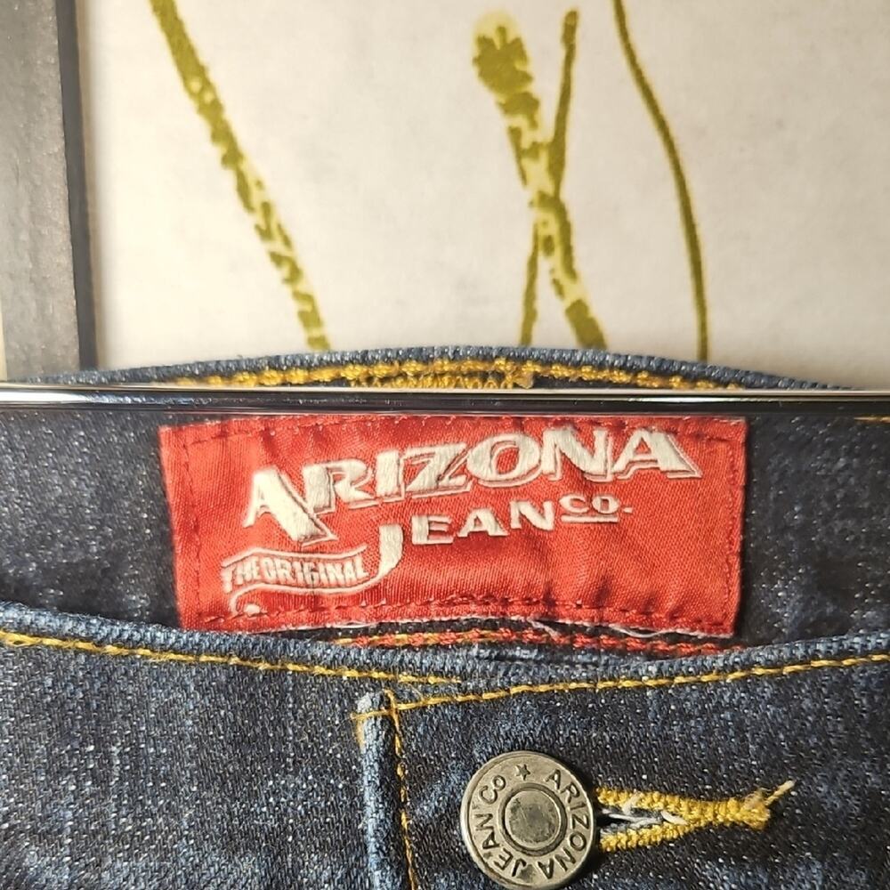 Arizona Jean Company Men's Deep Indigo Skinny Jeans - Picture 2 of 6
